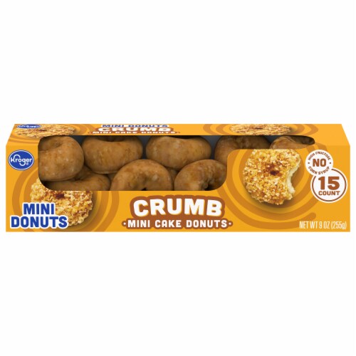 Kroger® Crumb Mini Donuts Perspective: back