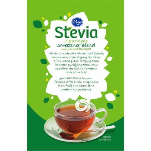 Kroger® Stevia Sweetener Perspective: back