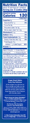 Kroger® Reduced Fat Vanilla Wafers Perspective: back
