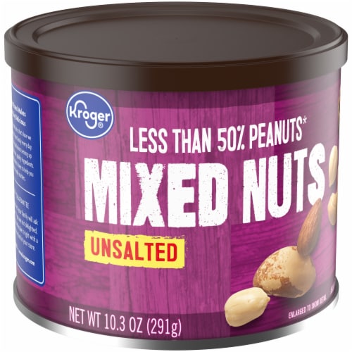 Kroger® Unsalted Mixed Nuts Perspective: back