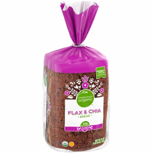 Simple Truth Organic® Flax and Chia Bread Perspective: back