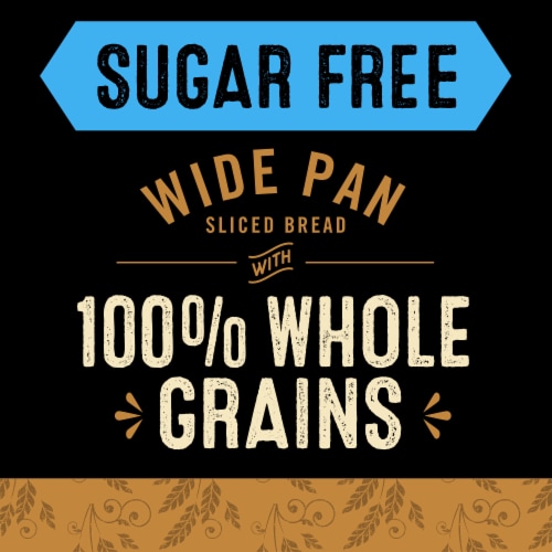 Private Selection® Sugar Free 100% Whole Wheat Bread Wide Pan Perspective: back
