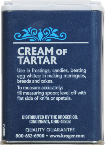 Kroger® Cream of Tartar Perspective: back