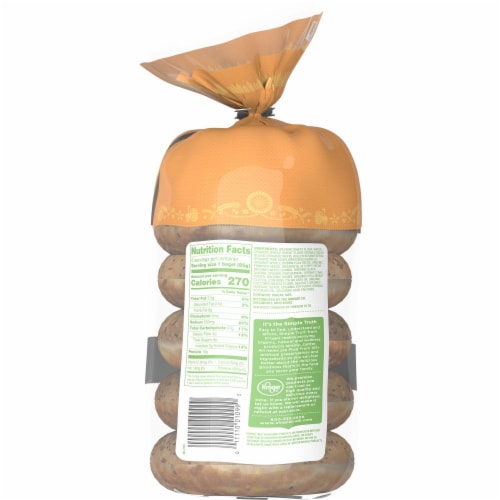 Simple Truth Organic™ Multi-Seed Bagels Perspective: back
