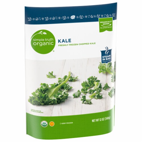Simple Truth Organic® Frozen Chopped Kale Perspective: back