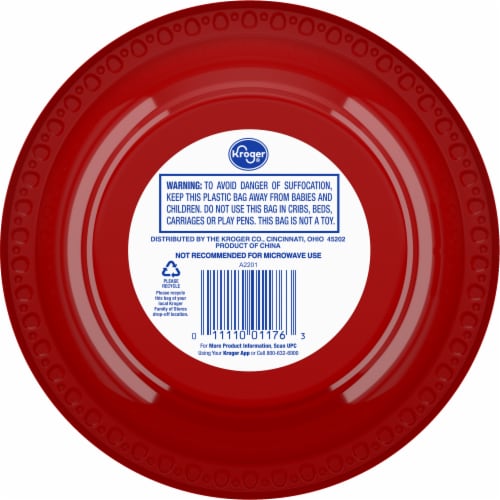 Kroger® Celebration Plastic Bowls Perspective: back