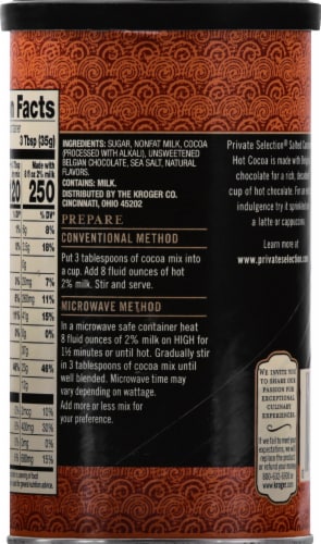Private Selection® Salted Caramel Hot Cocoa Mix Perspective: back