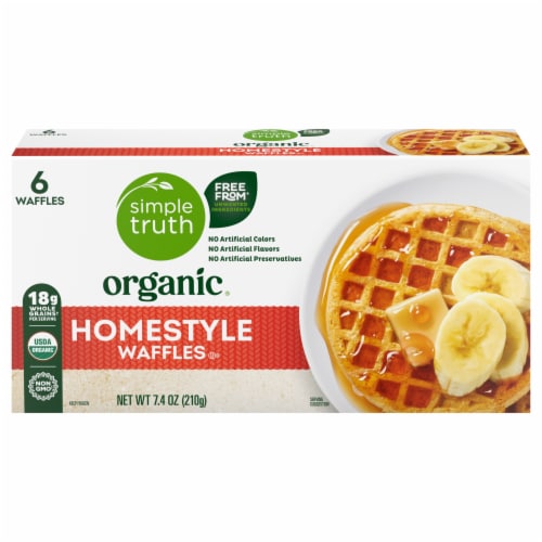 Simple Truth Organic® Homestyle Waffles Perspective: back