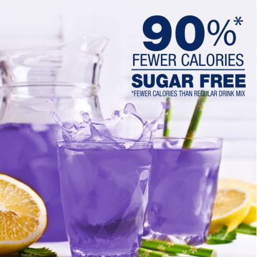 Kroger® Lite Grape Instant Drink Mix Perspective: back
