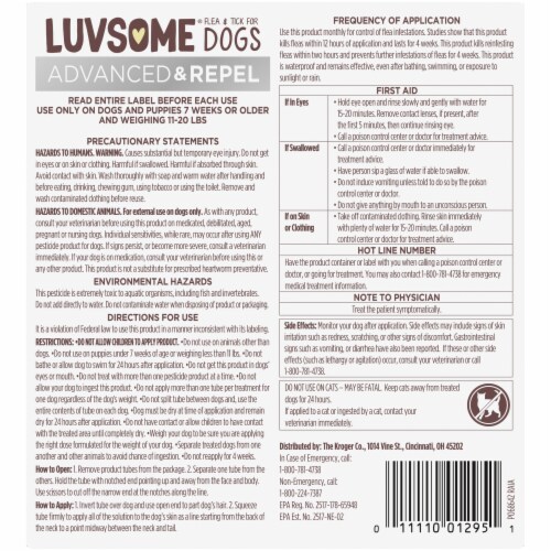 Luvsome flea and tick for dogs deals
