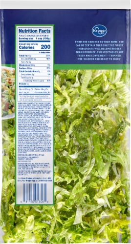 Kroger® Bacon Caesar Chopped Salad Kit Bag Perspective: back