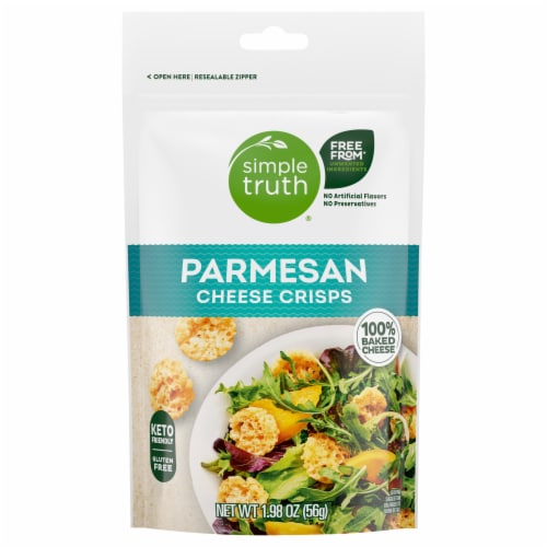 Simple Truth® Parmesan Cheese Crisps Perspective: back