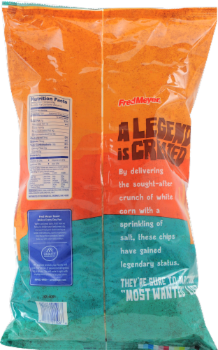 Fred Meyer® Restaurant Style Tortilla Chips Party Size Perspective: back