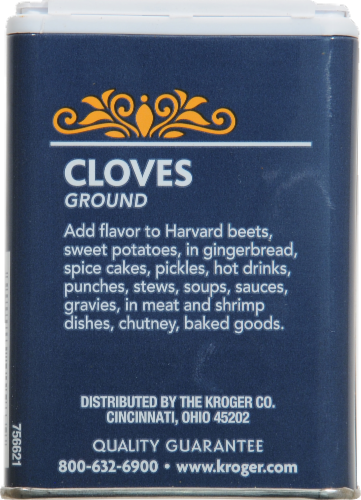 Kroger® Ground Cloves Perspective: back