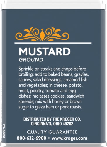 Kroger® Ground Mustard Perspective: back