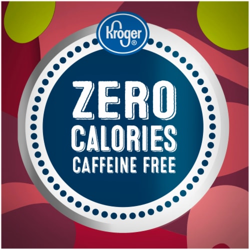 Kroger® Cranberry Lime Flavored Seltzer Water Cans Perspective: back