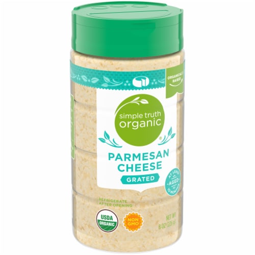 Simple Truth Organic® Parmesan Grated Cheese Perspective: back