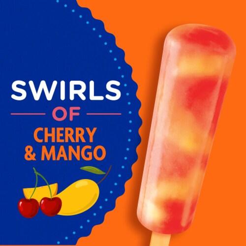 Kroger® Cherry Mango Swirl Mighty Ice Pops Perspective: back