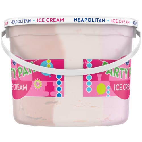 Kroger® Neapolitan Ice Cream Party Pail Perspective: back