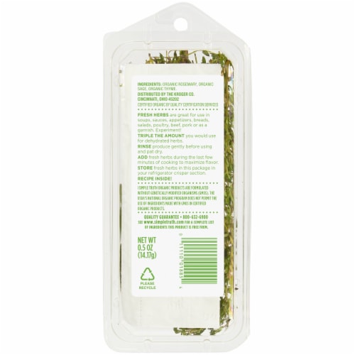 Simple Truth Organic™ Poultry Herb Blend Perspective: back