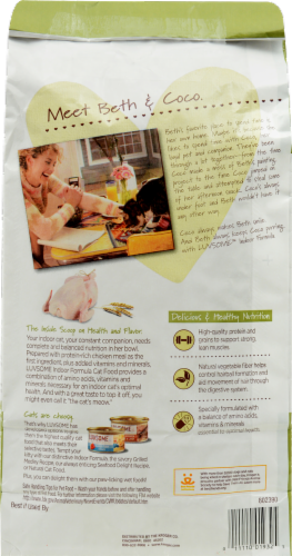 Luvsome™ Indoor Formula Adult Dry Cat Food Perspective: back