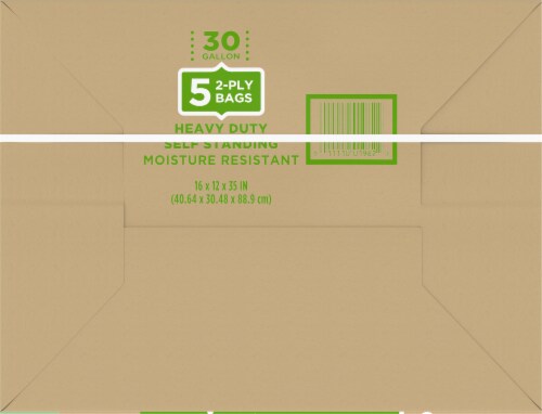 Simple Truth™ 30 Gallon Lawn & Garden Leaf Waste Bags Perspective: back