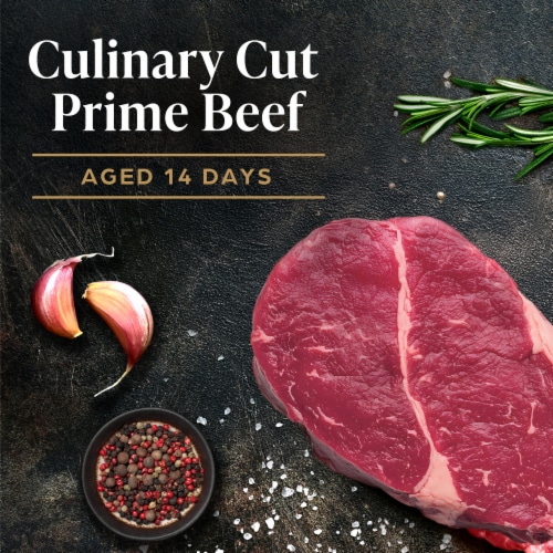 Private Selection® Culinary Cuts USDA Prime Beef New York Strip Steak Perspective: back