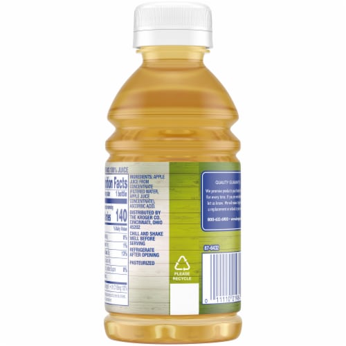 Kroger® 100% Apple Juice Perspective: back
