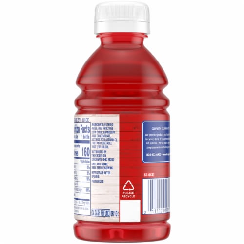 Kroger® Cranberry Juice Cocktail Perspective: back
