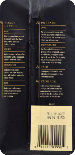 Private Selection® Ethiopian Yirgacheffe Light Roast Whole Bean Coffee Perspective: back