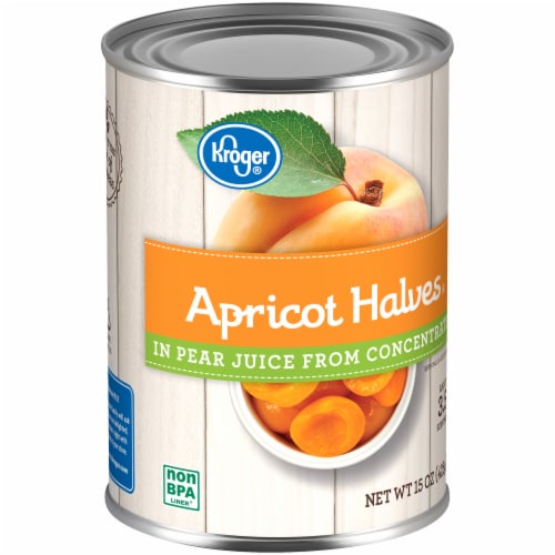 Kroger® Canned Apricot Halves in Pear Juice Perspective: back