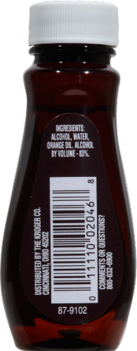 Kroger® Pure Orange Extract Perspective: back
