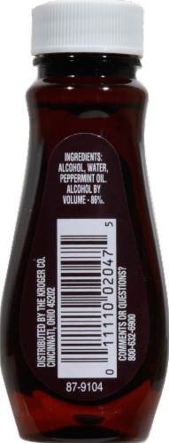 Kroger® Pure Peppermint Extract Perspective: back