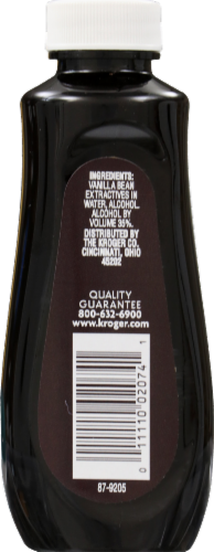 Kroger® Pure Vanilla Extract Perspective: back