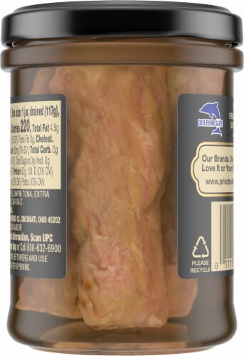 Private Selection™ Yellowfin Tuna Fillets in Extra Virgin Olive Oil Perspective: back