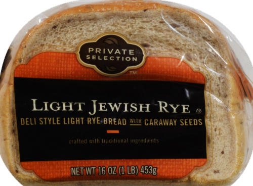 Private Selection™ Light Jewish Rye Bread Perspective: back