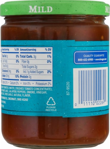 Kroger® Thick & Chunky Mild Salsa Perspective: back