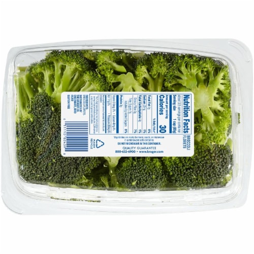 Kroger® Broccoli Florets Perspective: back