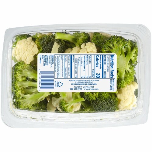 Kroger® Broccoli & Cauliflower Perspective: back