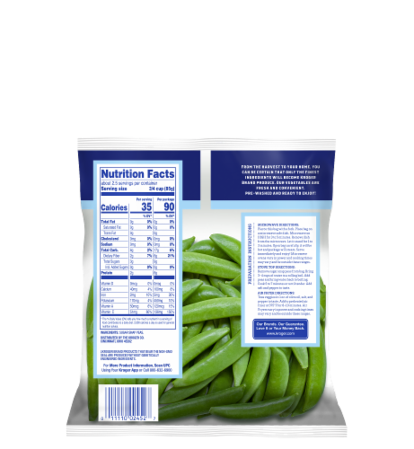 Kroger® Sugar Snap Peas, 8 Oz - King Soopers