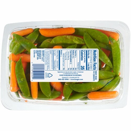 Kroger® Snap Peas & Carrots Perspective: back