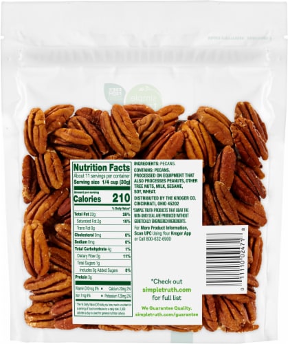 Simple Truth® Pecan Halves Perspective: back