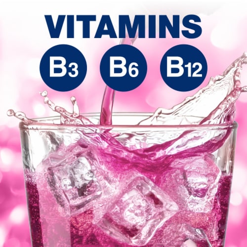 Kroger® Vitamin Berry Pomegranate Water Enhancer Bottle Perspective: back
