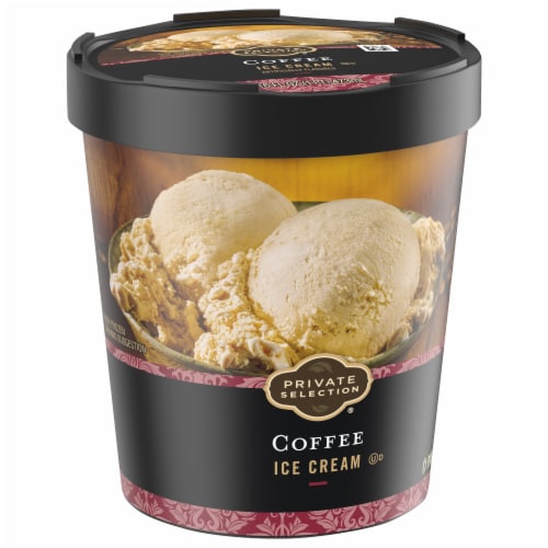 Private Selection® Coffee Ice Cream Pint Perspective: back