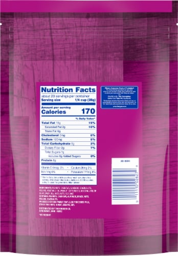 Kroger® Mixed Nuts Perspective: back