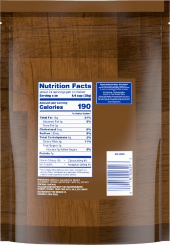 Kroger® Almonds BIG Deal! Perspective: back