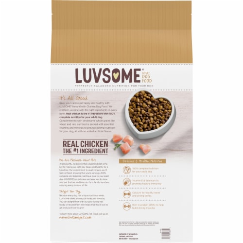 Luvsome salmon shop dog food