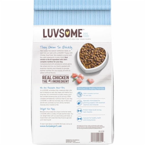 Luvsome dog food ingredients sales