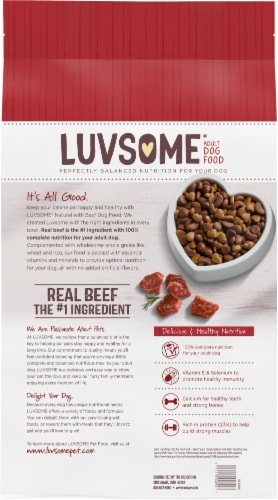 Luvsome dog food reviews sale