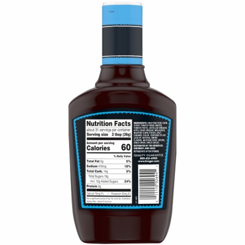 Kroger® This is The Original Barbecue Sauce Perspective: back